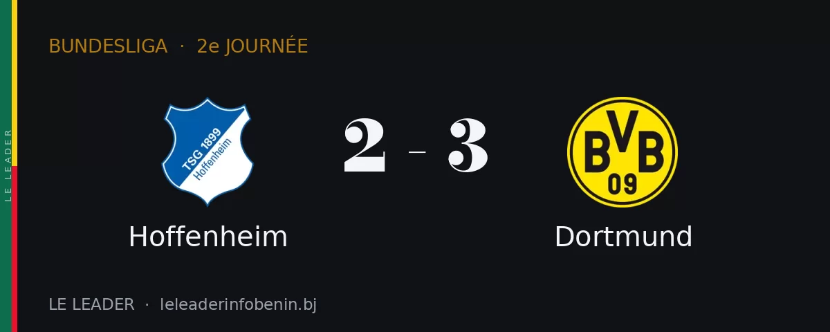 Hoffenheim contre Dortmund